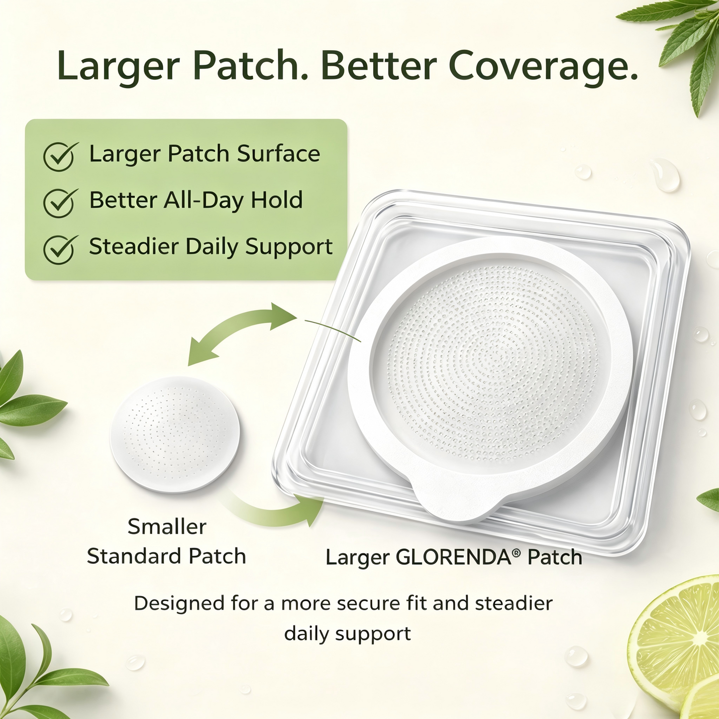 IOWOL NIGHT TIME FAT BURNING PATCHES ZE All-Natural Herbal Nano Microneedle Patch