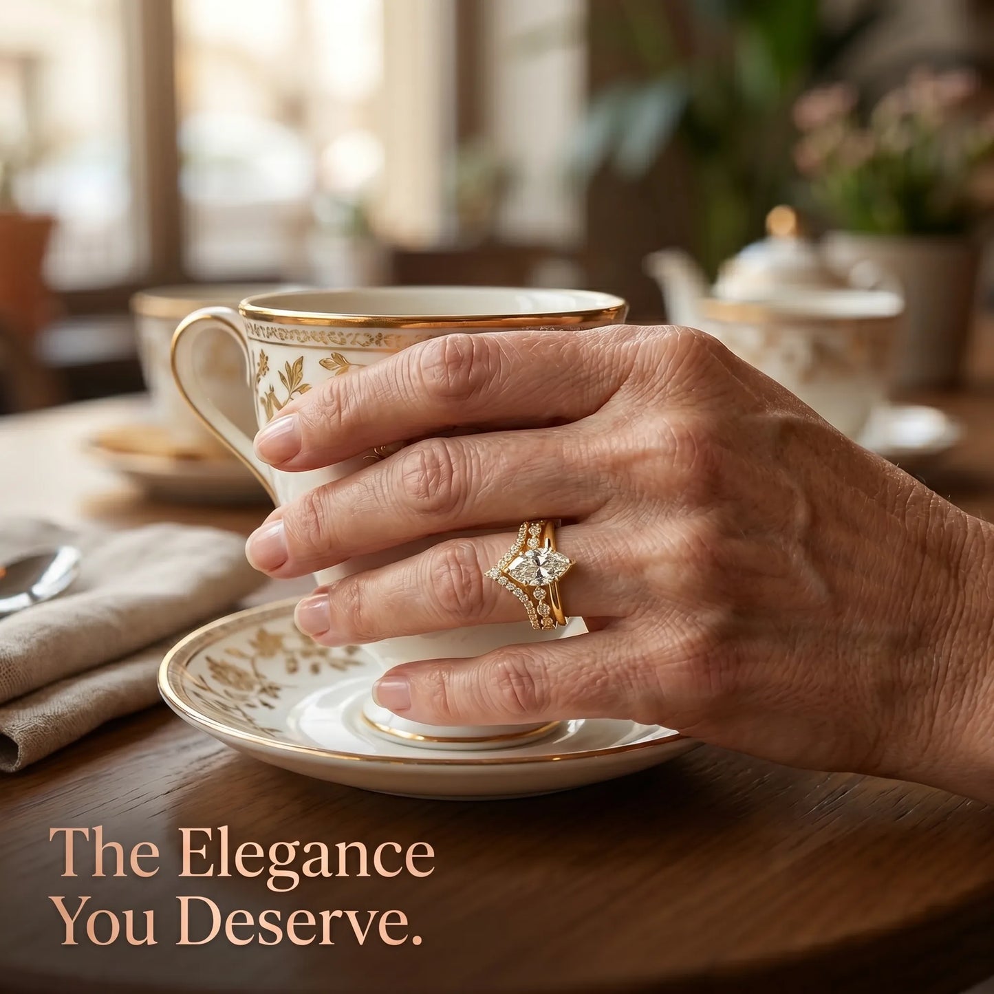 The Timeless Elegance: Crown Ring Set--Last Day Sale-90% OFF🔥