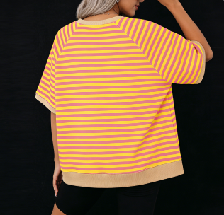 Women's Oversized Striped T Shirts (Buy 3 Free Shipping)