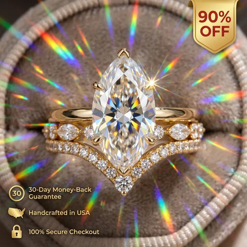 The Timeless Elegance: Crown Ring Set--Last Day Sale-90% OFF🔥