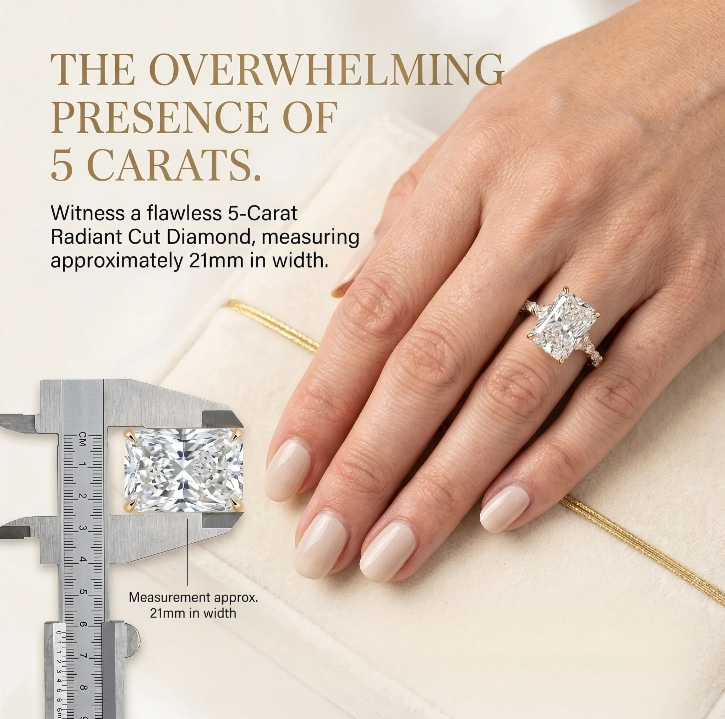The Anniversary Upgrade: 1-5-Carat Flawless Radiant Cut Simulated Diamond Ring -Last Day Sale🔥-90% OFF