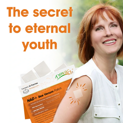 【Official Authorized Store】Tnnedey® NAD+ Bee Venom Patch – Ultimate Skin Rejuvenation & Energy Boost（Last Day Discount：75%）
