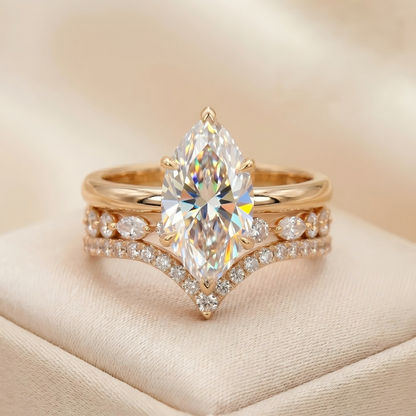 The Timeless Elegance: Crown Ring Set--Last Day Sale-90% OFF🔥